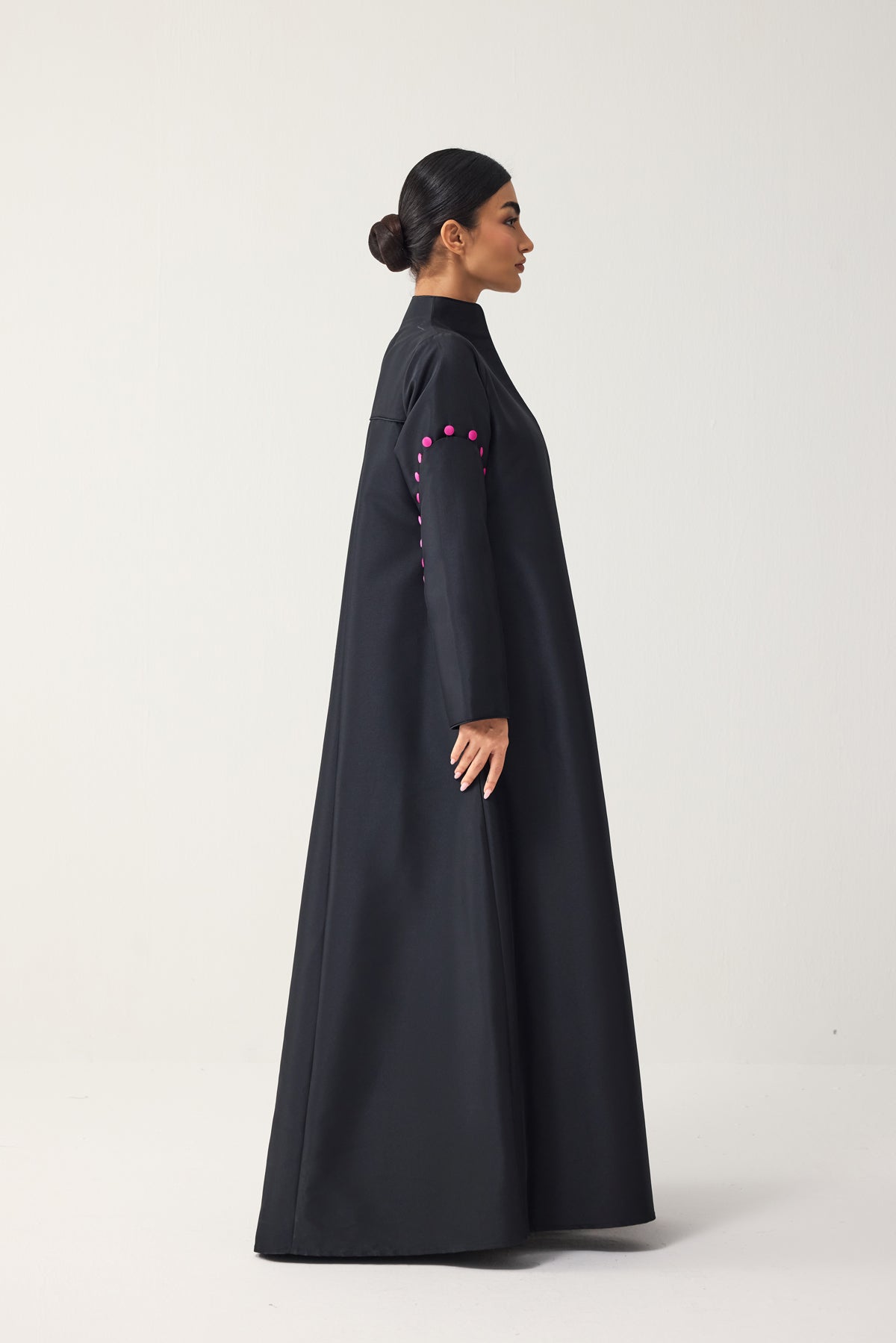 BLACK STRAIGHT FIT ABAYA