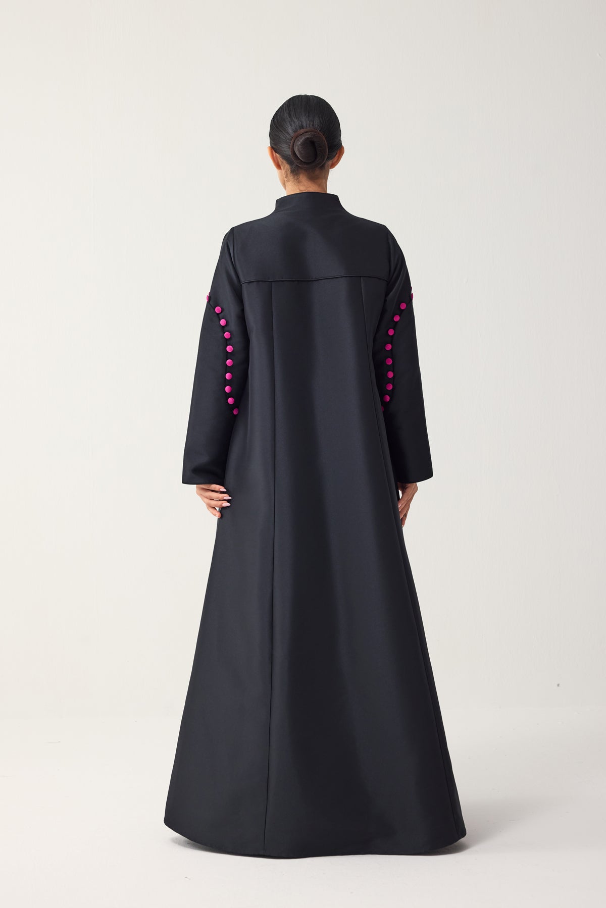 BLACK STRAIGHT FIT ABAYA