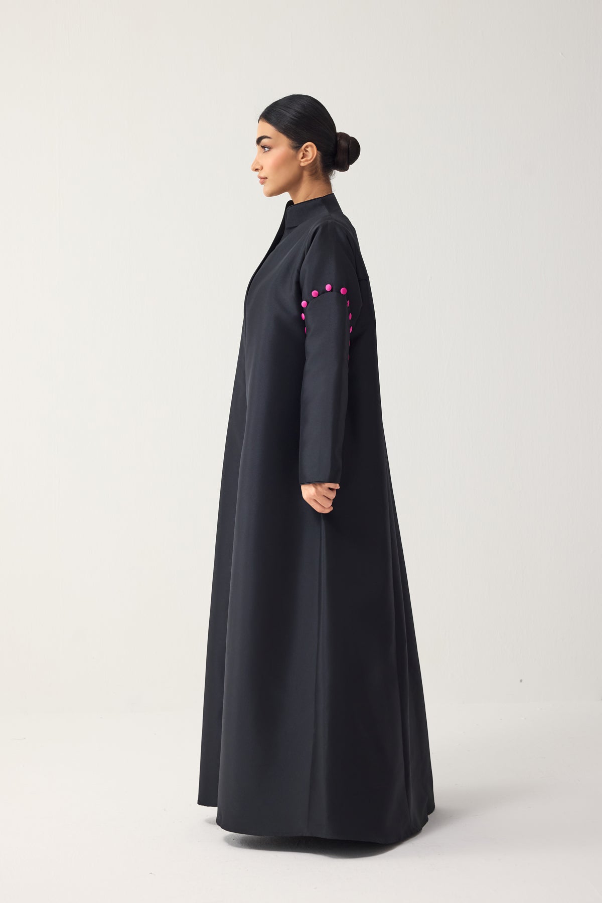 BLACK STRAIGHT FIT ABAYA