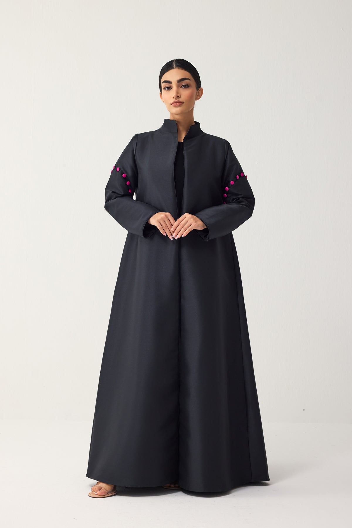 BLACK STRAIGHT FIT ABAYA
